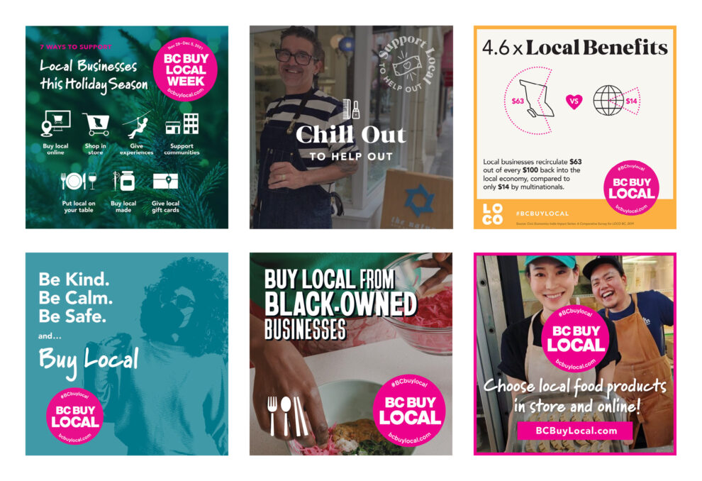 Six campaigns for encouraging people to buy local