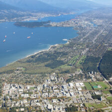 Aerial Image of UBC Campus and surrounding area